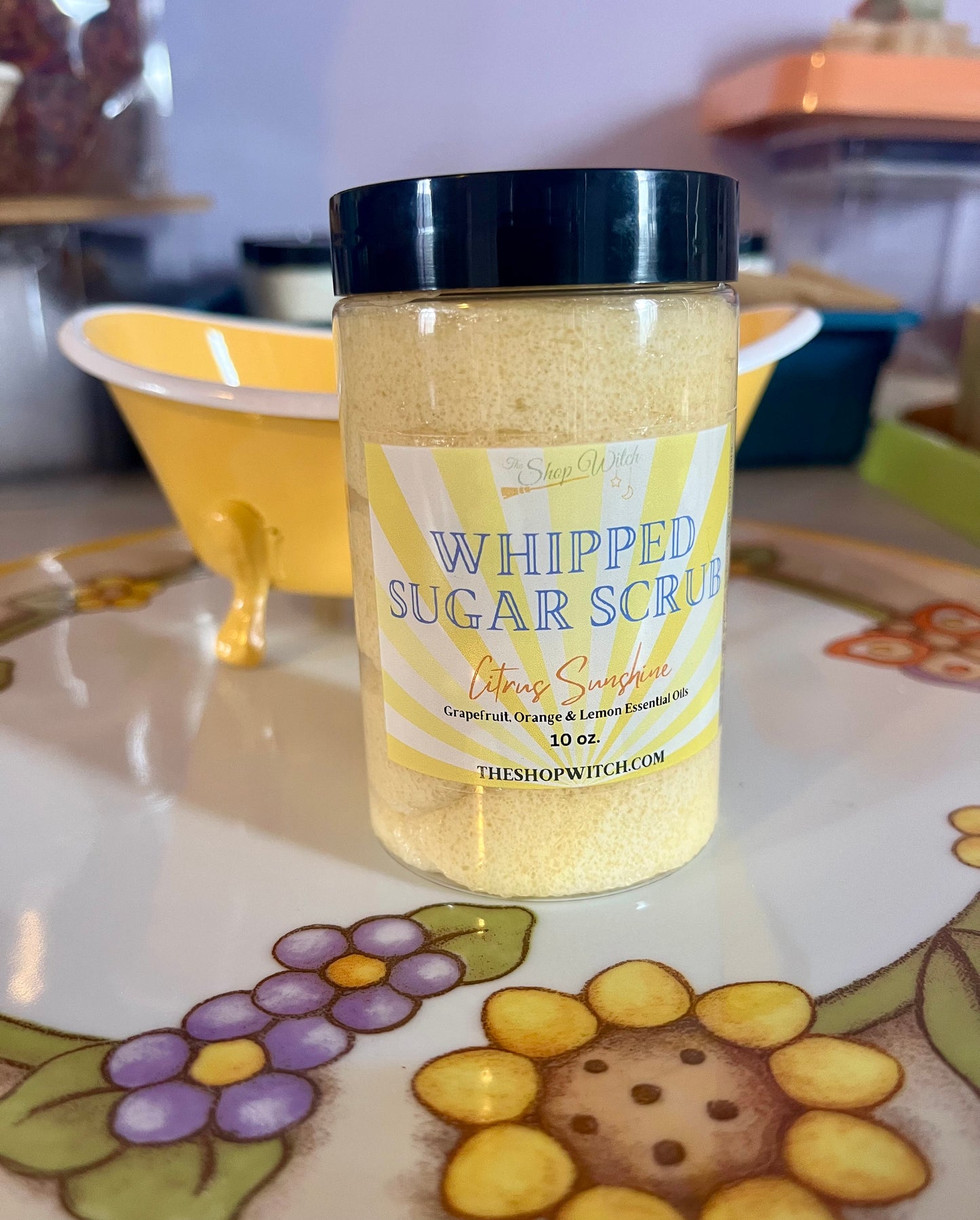 Citrus Sunrise Whipped Sugar Shower Scrub