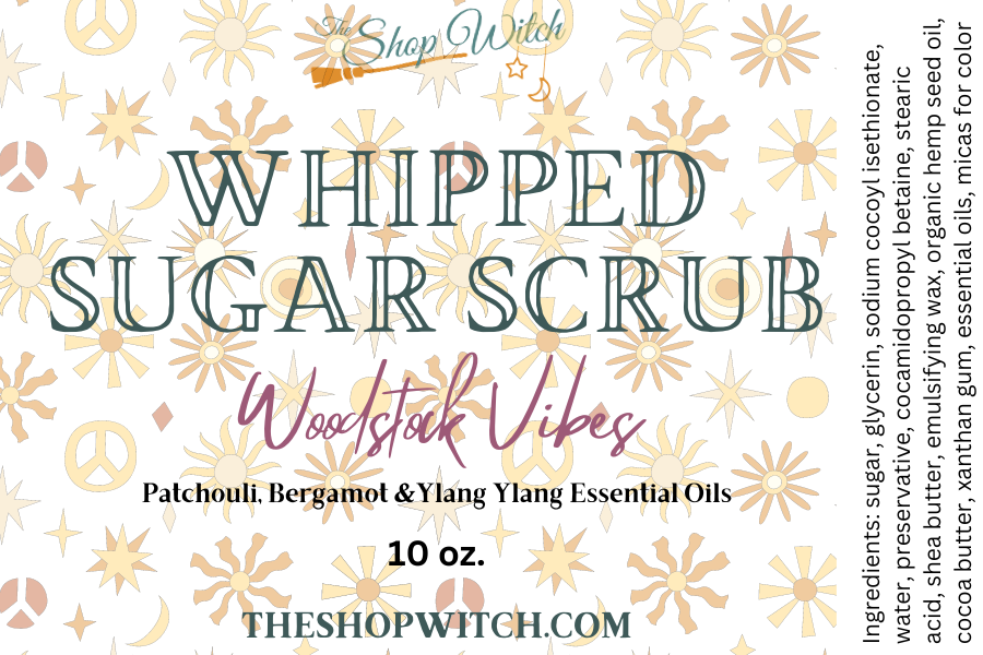 Woodstock Vibes Whipped Sugar Shower Scrub